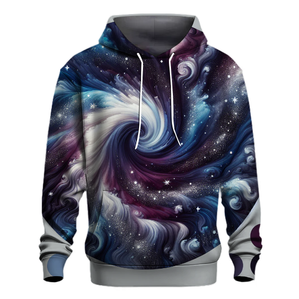 Cosmic Starlit Splash Hoodie