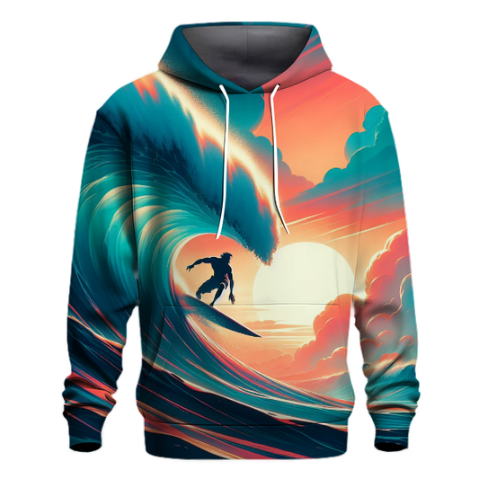 Surfing Waves Freedom Hoodie