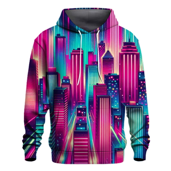 Neon Lights Glow Hoodie