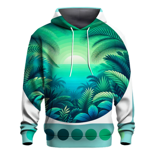 Tropical Paradise Glow Hoodie