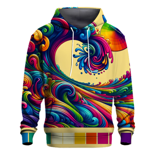 Retro Wave Journey Hoodie