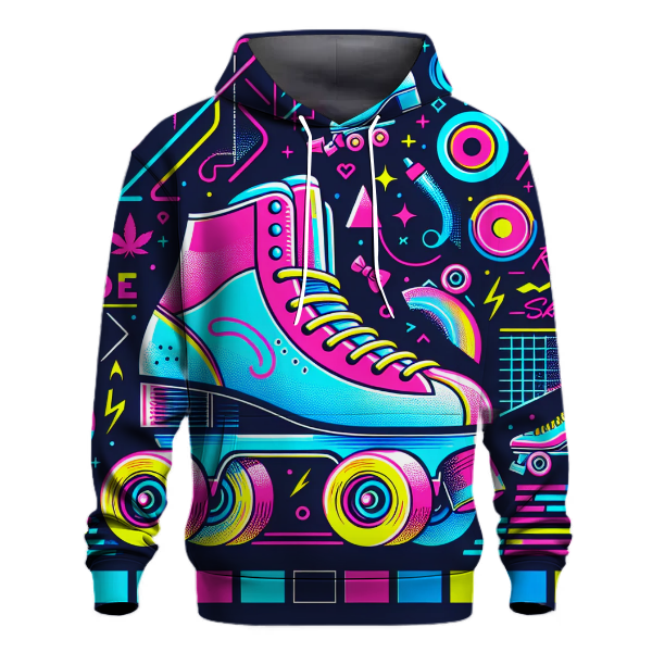 Neon Roller Rink Hoodie