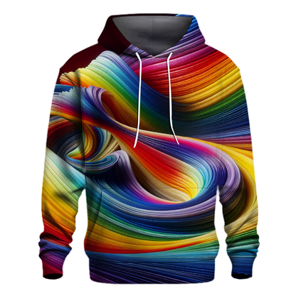 Classic Rainbow Waves Hoodie