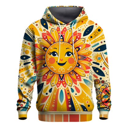 Retro Sunshine Vibes Hoodie