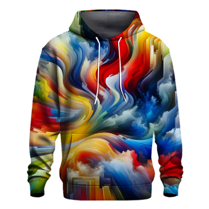 Artful Abstract Harmony Hoodie