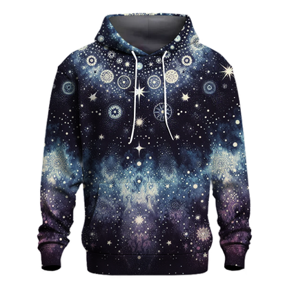 Starry Night Horizon Tie-Dye Hoodie