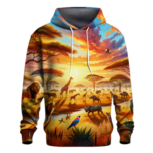 Majestic African Safari Hoodie