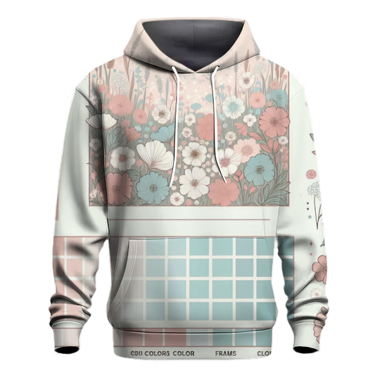 Peaceful Floral Meadow Hoodie