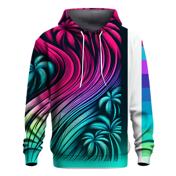 Bold Tropical Vibe Hoodie