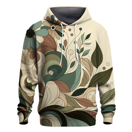 Retro Peaceful Gardens Hoodie