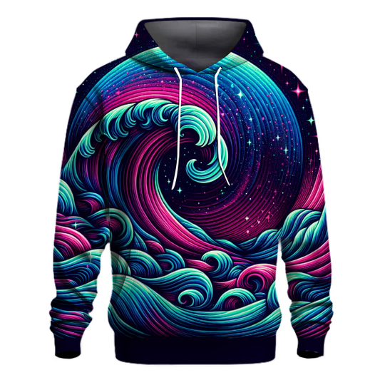 Cosmic Retro Wave Hoodie