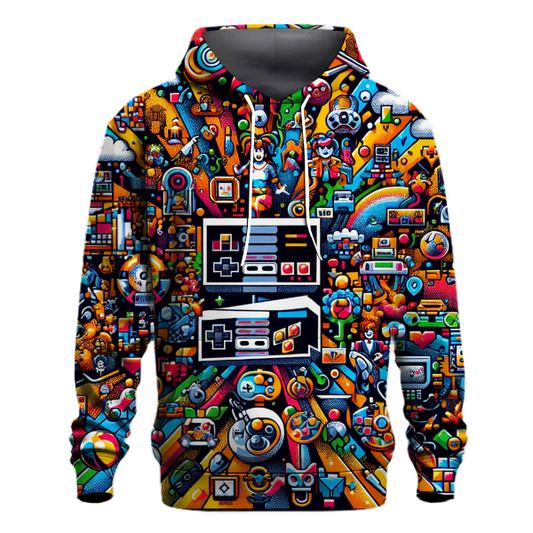 Classic Retro Games Hoodie