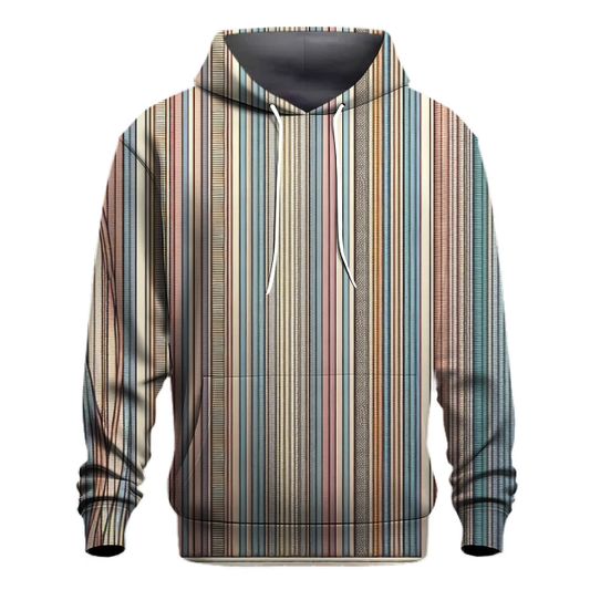 Retro Pinstripe Panorama Hoodie