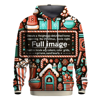 Cozy Holiday Movie Night Hoodie