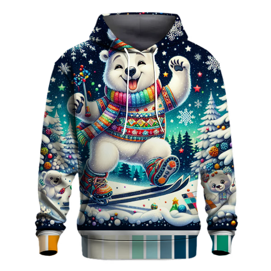 Adventurous Polar Bear Hoodie