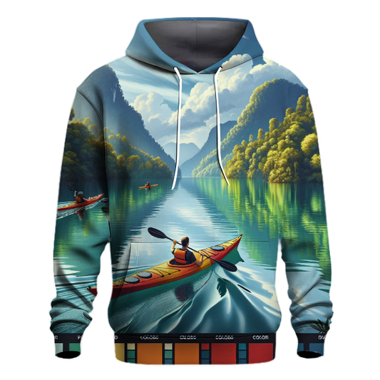 Kayaking Journey Hoodie Custom Hoodies