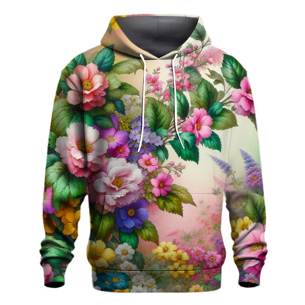 Radiant Floral Bliss Hoodie