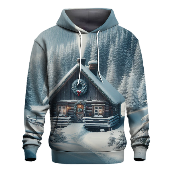 Rustic Holiday Cabin Hoodie