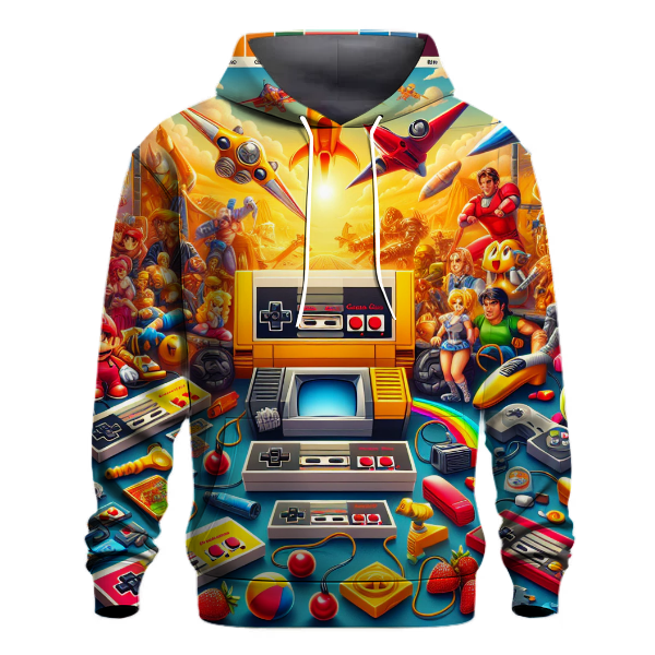 Classic Game Console Revival Hoodie