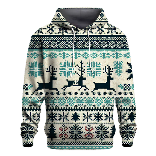 Festive Nordic Knits Hoodie