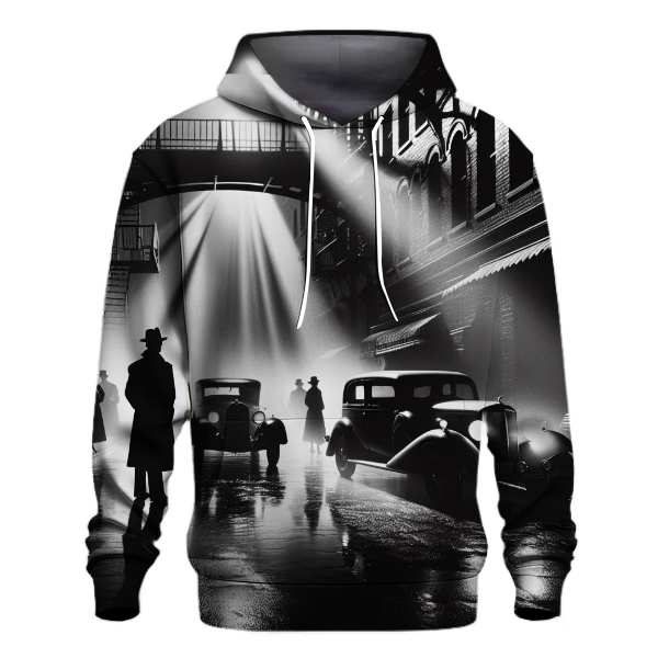 Vintage Film Noir Hoodie