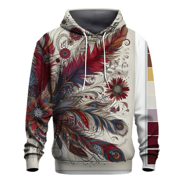 Retro Bohemian Vibes Hoodie