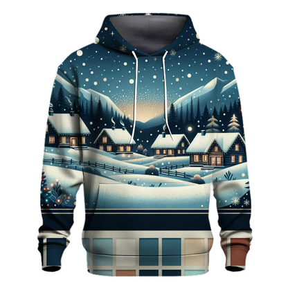 Frosty Winter Night Hoodie