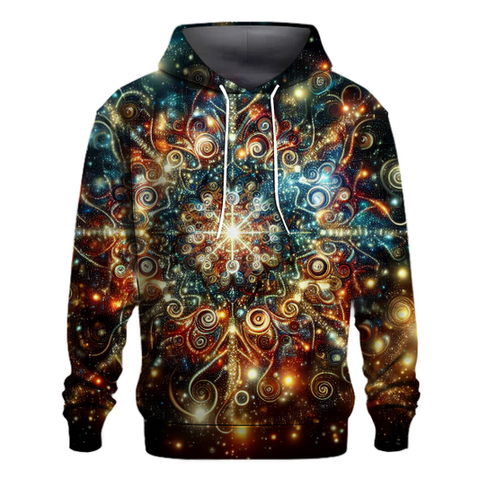 Christmas Lights Kaleidoscope Hoodie