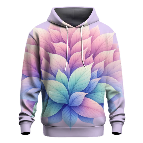 Floral Breeze Gradient Hoodie