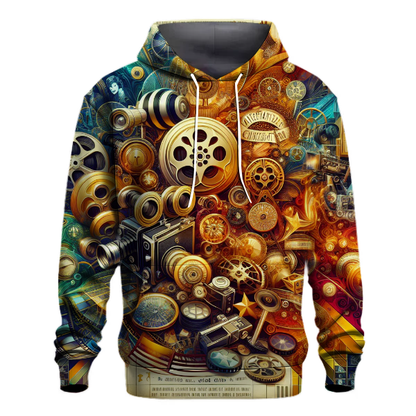 Cinematic Retro Dreams Hoodie Custom Hoodies