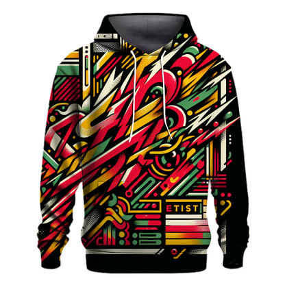 Electric Urban Art Hoodie