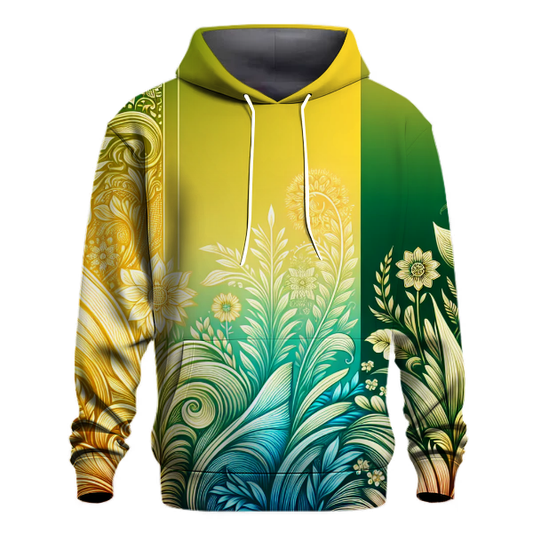 Lively Meadow Gradient Hoodie