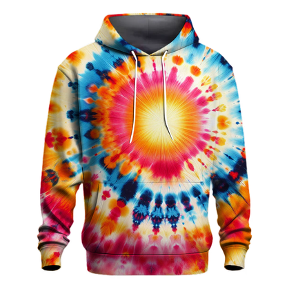 Sunburst Horizon Tie-Dye Hoodie