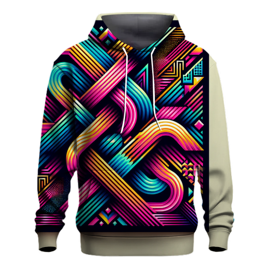 Neon Harmony Design Hoodie Hoodie Designs