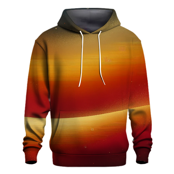 Golden Autumn Cascade Hoodie