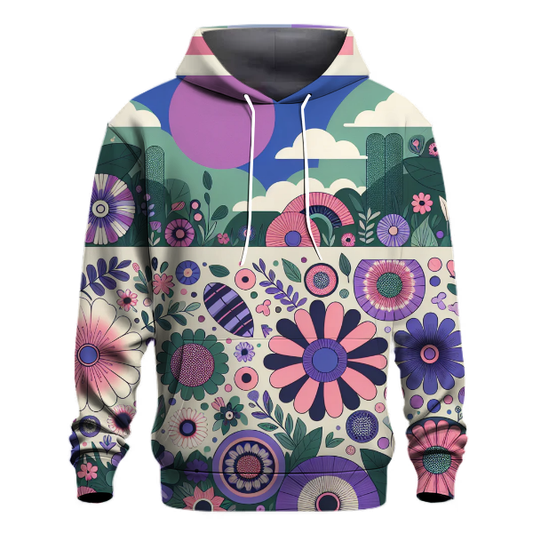 Peaceful Flower Burst Hoodie