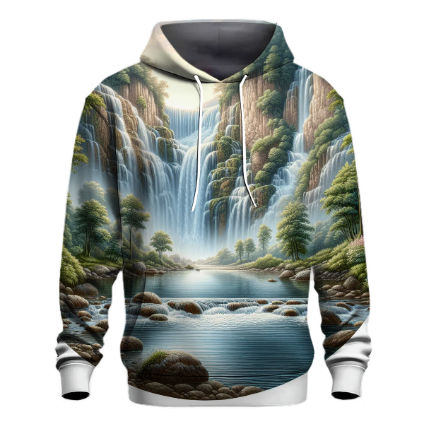 Mystic Waterfall Wonder Hoodie