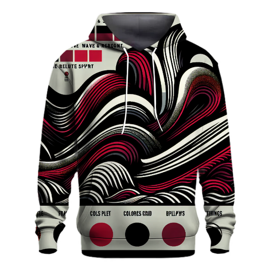 Rock 'n' Roll Waves Hoodie