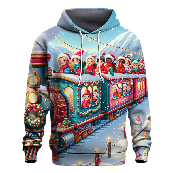 Winter Wonderland Train Ride Hoodie