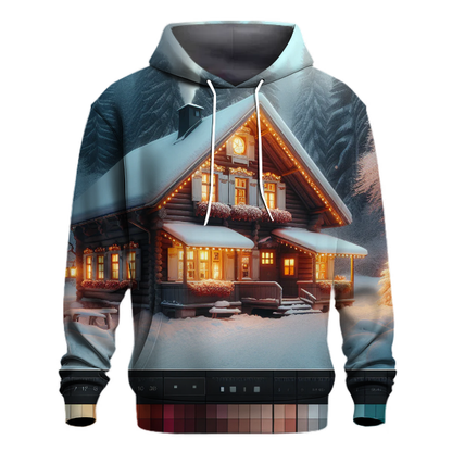 Charming Rustic Cabin Hoodie