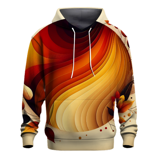 Golden Autumn Glow Hoodie