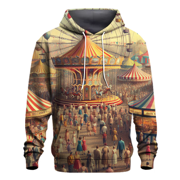 Vintage Carnival Vibes Hoodie