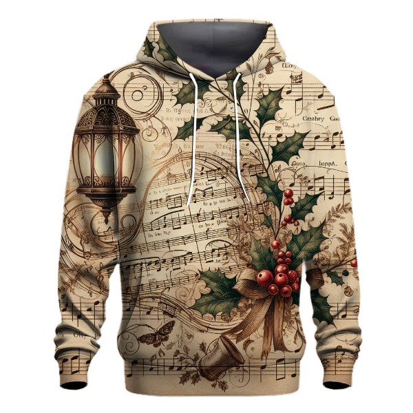 Vintage Christmas Carol Hoodie