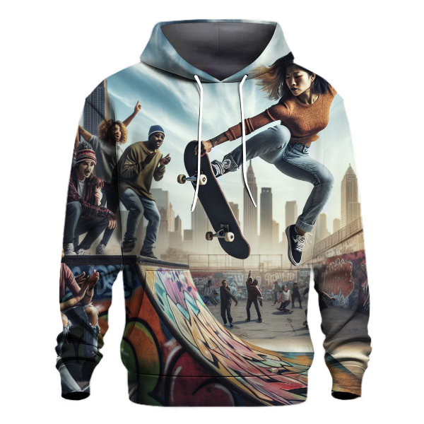 Skateboarding Thrills Hoodie