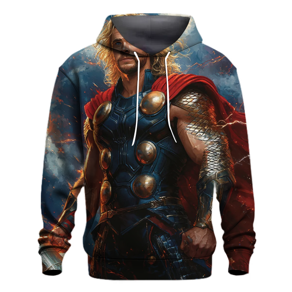 Chris Hemsworth: Embodiment of Thunder as Thor Hoodie