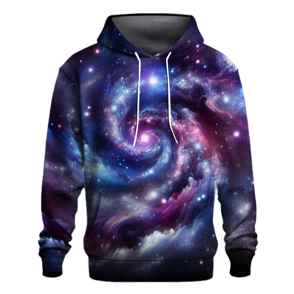 Lively Cosmic Patterns Hoodie