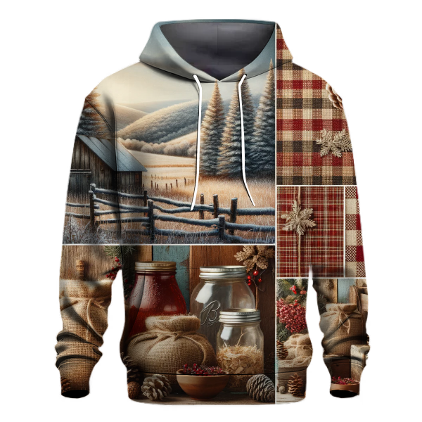 Rustic Country Christmas Hoodie