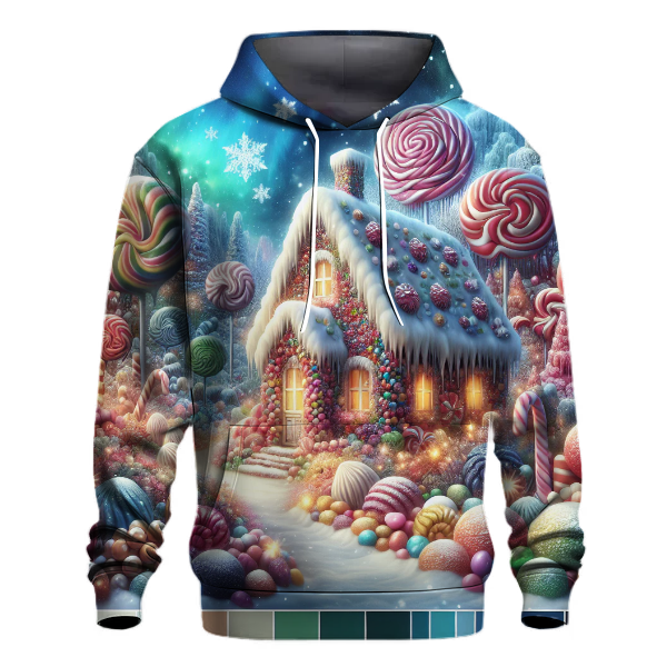 Candy Cottage Holiday Hoodie