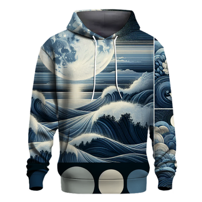 Moonlit Ocean Serenity Hoodie