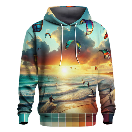 Kite Surfing Excitement Hoodie